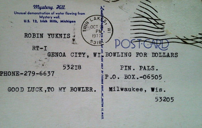 Mystery Hill - Postcard (newer photo)